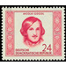 Birthdays and deaths of famous people  - Germany / German Democratic Republic 1952 - 24 Pfennig