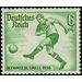 Block stamp Olympic Summer Games Berlin  - Germany / Deutsches Reich 1936 - 6 Reichspfennig