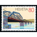 bridges  - Switzerland 1991 - 80 Rappen