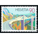 bridges  - Switzerland 1991 - 90 Rappen