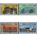 Buildings of the Deutsche Post  - Germany / German Democratic Republic 1982 Set