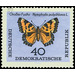 butterflies  - Germany / German Democratic Republic 1964 - 40 Pfennig