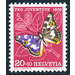 butterfly  - Switzerland 1956 - 20 Rappen