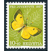 butterfly  - Switzerland 1957 - 10 Rappen