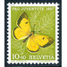 butterfly  - Switzerland 1957 - 10 Rappen