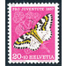 butterfly  - Switzerland 1957 - 20 Rappen