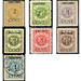 CENT. Type I on Memeledition - Germany / Old German States / Memel Territory 1923 Set