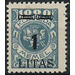 CENT. Type II on Memeledition - Germany / Old German States / Memel Territory 1923 - 1