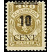 CENT. Type II on Memeledition - Germany / Old German States / Memel Territory 1923 - 10