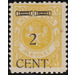 CENT. Type II on Memeledition - Germany / Old German States / Memel Territory 1923 - 2