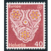 CEPT Flower Pattern  - Switzerland 1976 - 40 Rappen