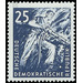 coal mining  - Germany / German Democratic Republic 1957 - 25 Pfennig