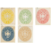 Coat of arms  - Austria / k.u.k. monarchy / Empire Austria 1864 Set