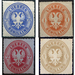 Coat of arms in oval - Germany / Old German States / Lübeck 1863 Set