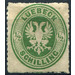 Coat of arms in oval - Germany / Old German States / Lübeck 1864