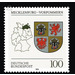 Coat of arms of the Land of the Federal Republic of Germany (2)  - Germany / Federal Republic of Germany 1993 - 100 Pfennig