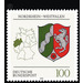 Coat of arms of the Land of the Federal Republic of Germany (2)  - Germany / Federal Republic of Germany 1993 - 100 Pfennig