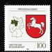 Coat of arms of the Land of the Federal Republic of Germany (2)  - Germany / Federal Republic of Germany 1993 - 100 Pfennig