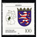 Coat of arms of the Land of the Federal Republic of Germany (2)  - Germany / Federal Republic of Germany 1993 - 100 Pfennig