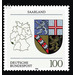 Coat of arms of the Land of the Federal Republic of Germany (3)  - Germany / Federal Republic of Germany 1994 - 100 Pfennig