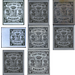 Coat of arms, Stadt Post Amt - Germany / Old German States / Bremen 1855 Set