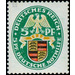 Commemorative stamp series  - Germany / Deutsches Reich 1926 - 5 Rentenpfennig