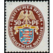 Commemorative stamp series  - Germany / Deutsches Reich 1926 - 50 Rentenpfennig