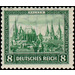 Commemorative stamp series - Germany / Deutsches Reich 1930 - 8 Reichspfennig