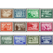 Commemorative stamp series  - Germany / Deutsches Reich 1939 Set