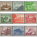 Commemorative stamp series  - Germany / Deutsches Reich 1939 Set