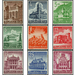 Commemorative stamp series  - Germany / Deutsches Reich 1940 Set