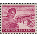 Commemorative stamp series  - Germany / Deutsches Reich 1944 - 12 Reichspfennig