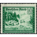 Commemorative stamp series  - Germany / Deutsches Reich 1944 - 16 Reichspfennig