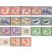 Commemorative stamp series - Germany / Deutsches Reich Series