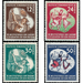 Commemorative stamp series  - Germany / German Democratic Republic 1951 Set