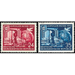 Commemorative stamp series  - Germany / German Democratic Republic 1952 Set