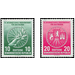 Commemorative stamp series  - Germany / German Democratic Republic 1956 Set