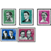 Commemorative stamp series  - Germany / German Democratic Republic 1961 Set
