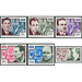 Commemorative stamp series  - Germany / German Democratic Republic 1964 Set
