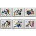 Commemorative stamp series  - Germany / German Democratic Republic 1966 Set