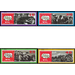 Commemorative stamp series  - Germany / German Democratic Republic 1967 Set