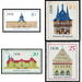 Commemorative stamp series  - Germany / German Democratic Republic 1968 Set