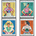 Commemorative stamp series  - Germany / German Democratic Republic 1971 Set