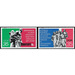 Commemorative stamp series  - Germany / German Democratic Republic 1974 Set