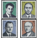 Commemorative stamp series  - Germany / German Democratic Republic 1981 Set