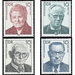 Commemorative stamp series  - Germany / German Democratic Republic 1989 Set