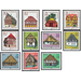 Commemorative stamp series - Germany / German Democratic Republic Series