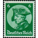 Commemorative stamp set  - Germany / Deutsches Reich 1933 - 6 Reichspfennig