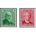 Commemorative stamp set  - Germany / Deutsches Reich 1936 Set