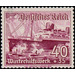 Commemorative stamp set  - Germany / Deutsches Reich 1937 - 40 Reichspfennig